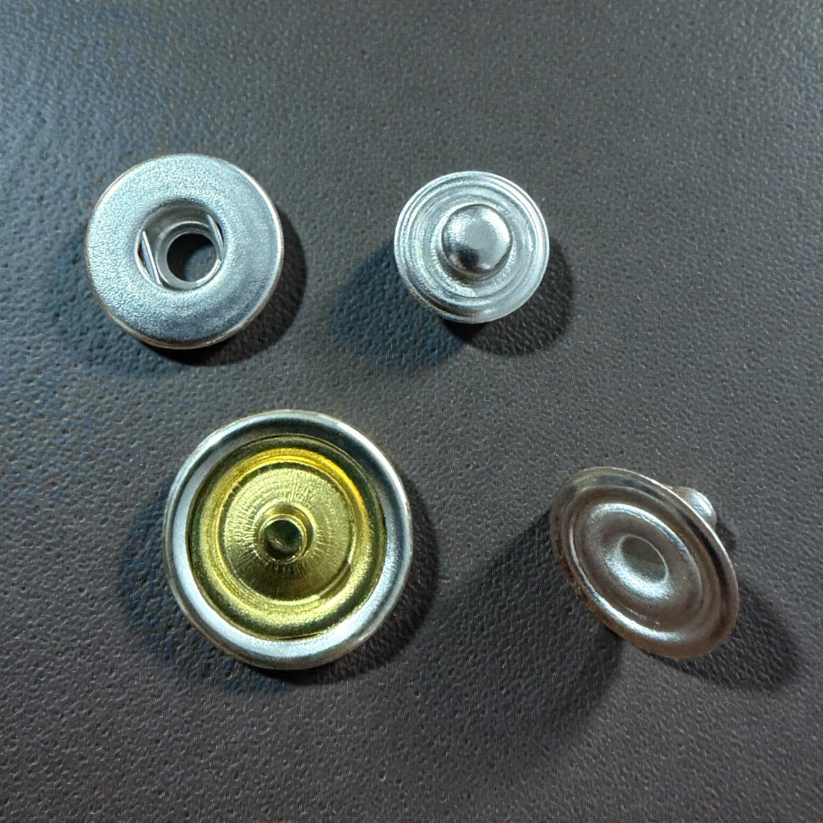 4-part snap fasteners AF-1 Col  G050 – 15 mm Nickel Free