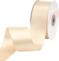 Beige satin ribbon SR0002