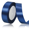 Satin ribbon dark blue SR0014