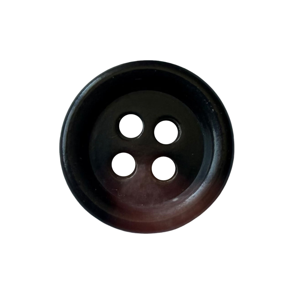 Dark red urea shirt buttons PUB 2638 Col 0043 – 9, 10 and 11 mm