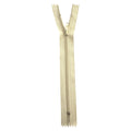 Бежови спирални ципове №3 TAT TF572 – 17 см неотваряеми