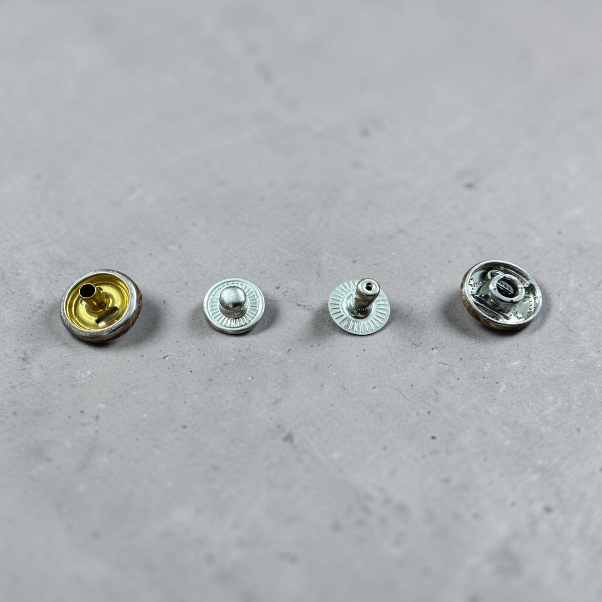 Flat snap fasteners 486 – 12.5 mm Nickel Free