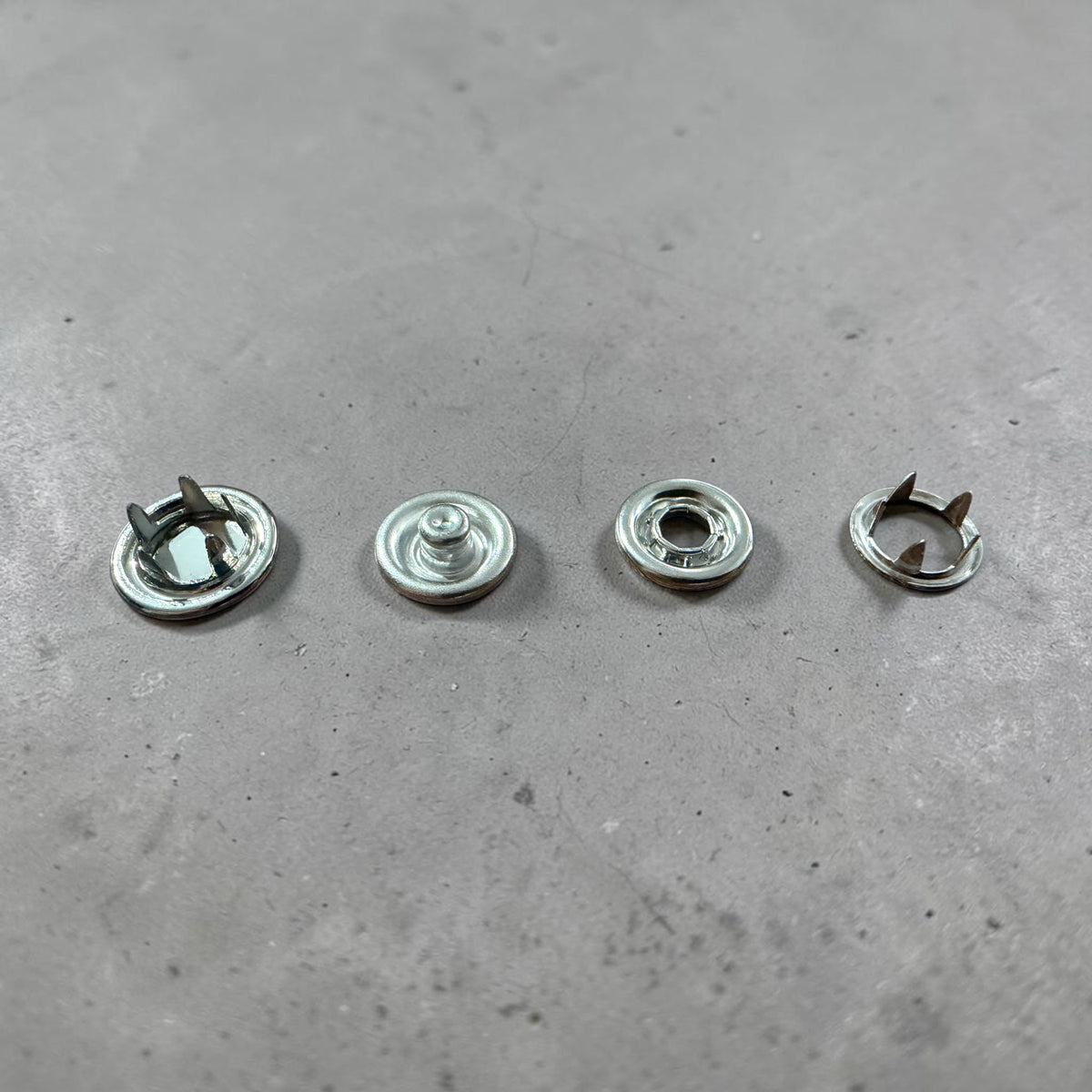 Chicco snap fasteners with cap, 503-2 – 12.5 mm Nickel Free