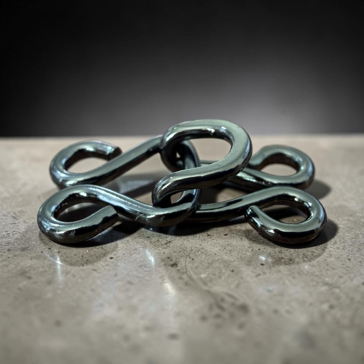 Snap fasteners FM 6725 – 22 mm glossy black