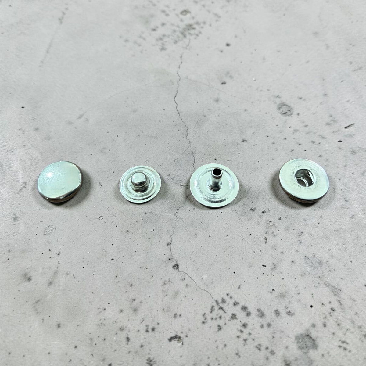 Mini metal snap fasteners SB 9997 – 9 mm Nickel Free