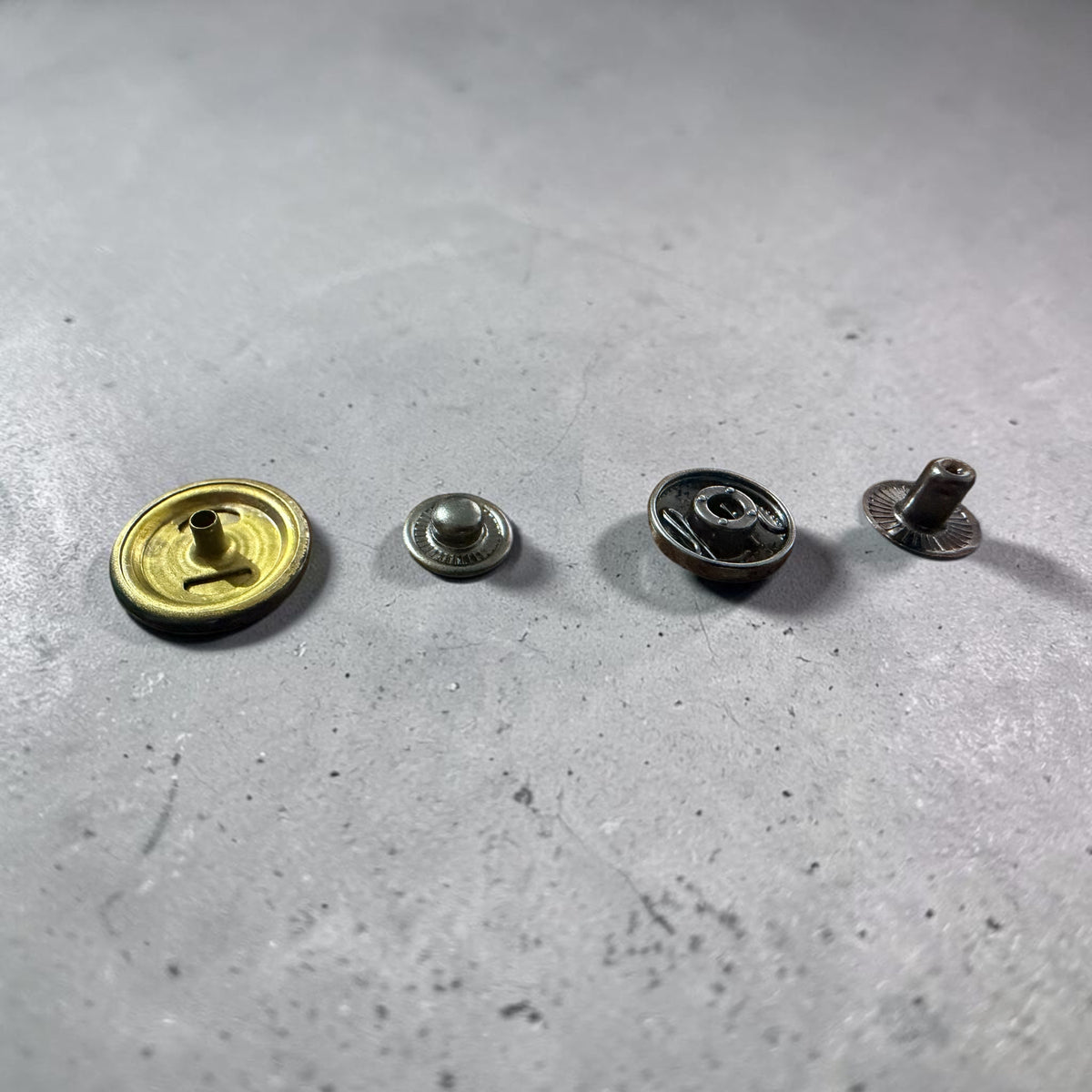 Dark green snap buttons TG-009SW484 – 19 mm