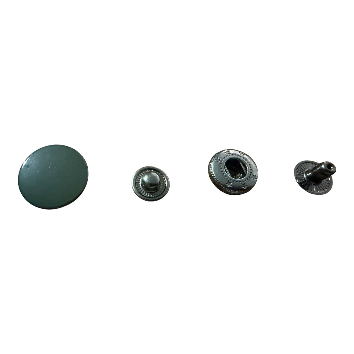 Dark green snap buttons TG-009SW484 – 19 mm
