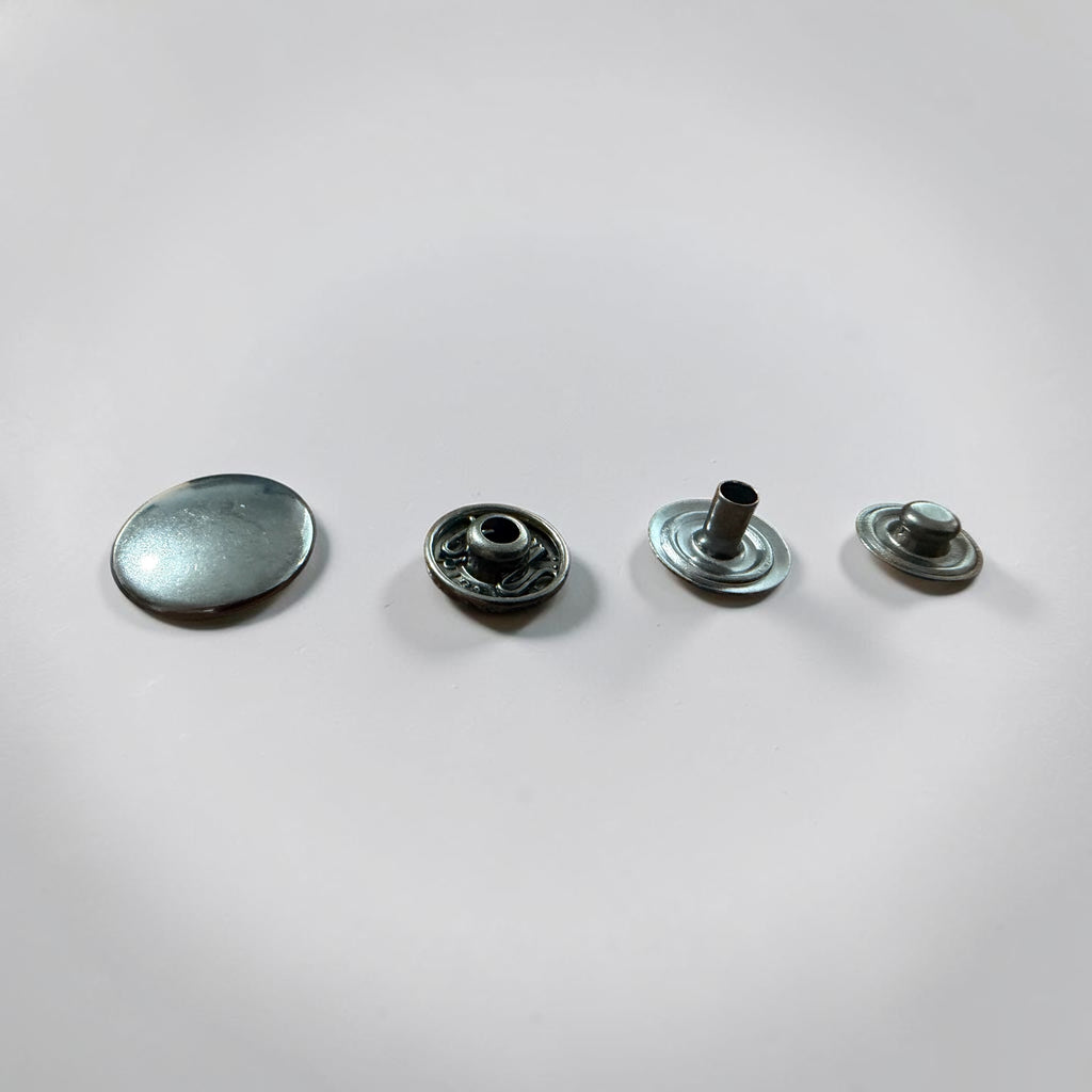 Snap fasteners AF 1AY-13 – 17 mm Gun Metal