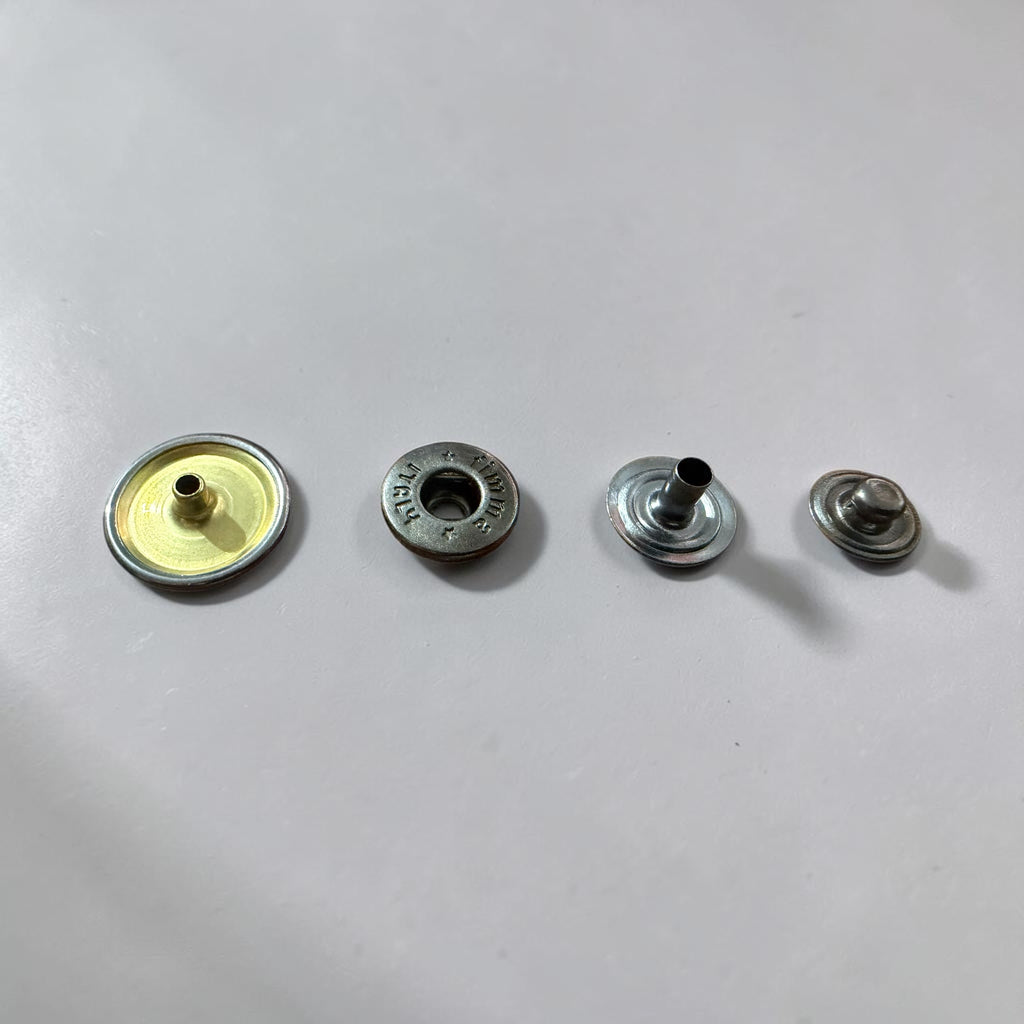 Snap fasteners AF 1AY-13 – 17 mm Gun Metal
