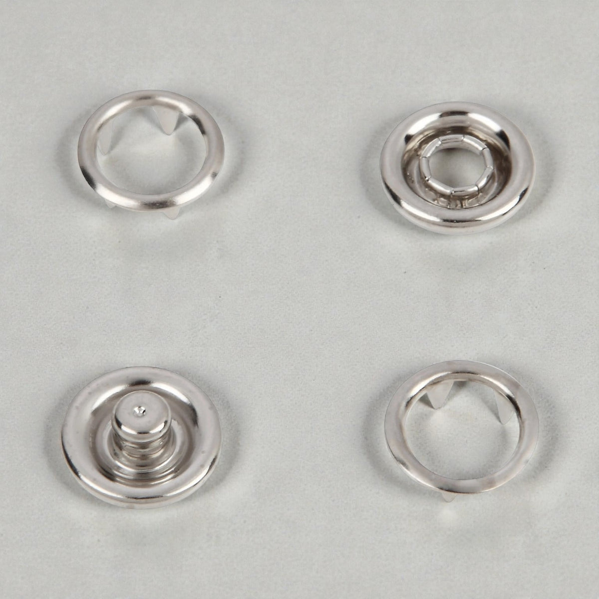 Chico MF00 snap fasteners – 8 mm Nickel Free