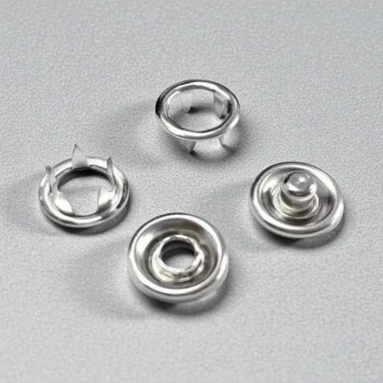 Chico MF00 snap fasteners – 8 mm Nickel Free