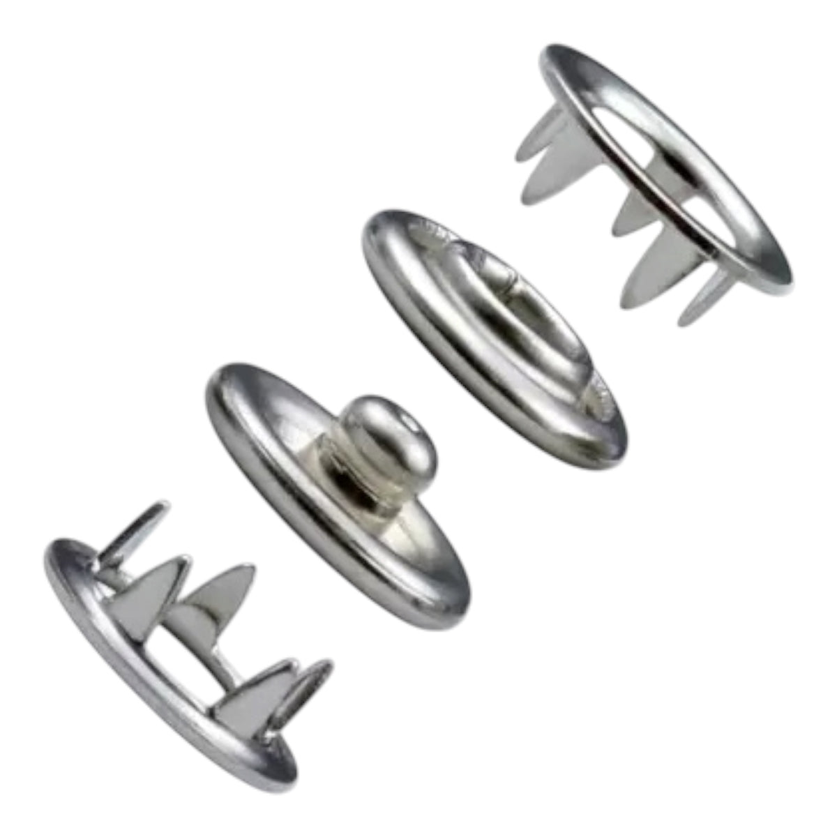 Chiko PS 0001  snap buttons – 21 mm for heavy-duty clothing, tarpaulins, and umbrellas