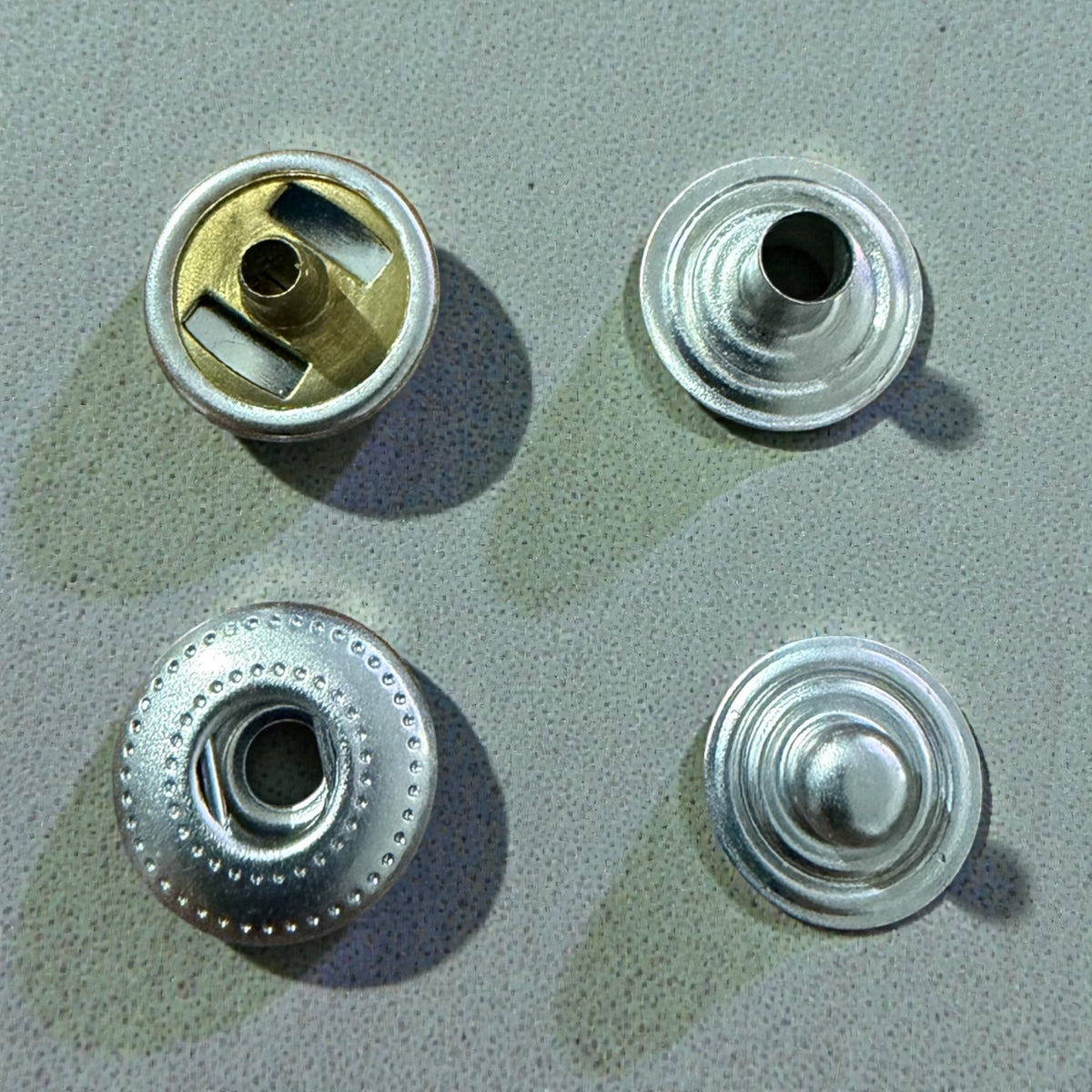 4-part snap fasteners 9665 – 12.5 mm Nickel Free