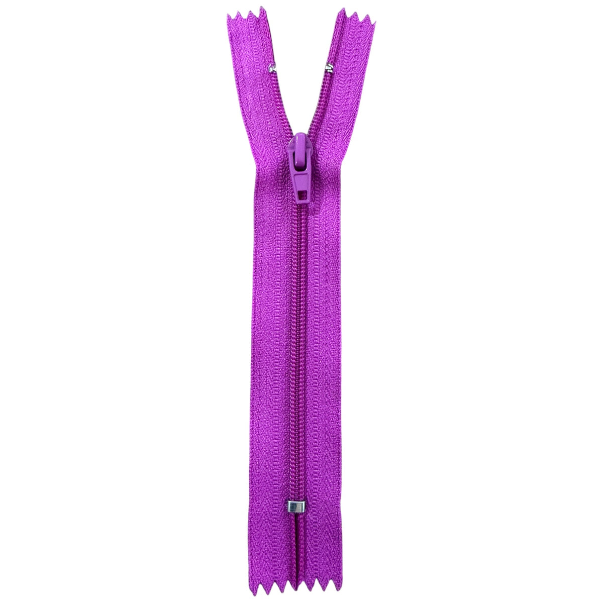 Purple coil zippers No. 3 TAT TF299 – 11 to 13 cm non-separating