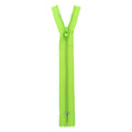 Light green #3 spiral zippers TAT TF875 – 16 to 56 cm non-separating