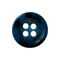 Blue urea shirt buttons PUB 2638 Col 0044 – 9, 10 and 11 mm