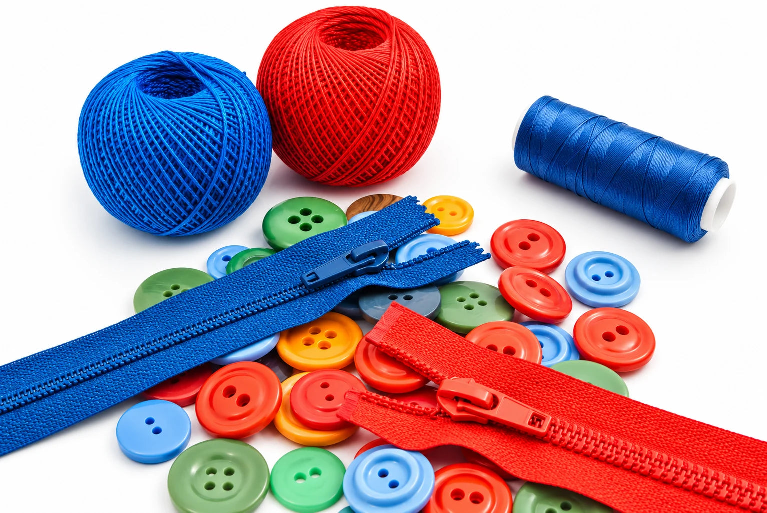 Buttons, zippers and threads – sewing accessories by Bul-tex